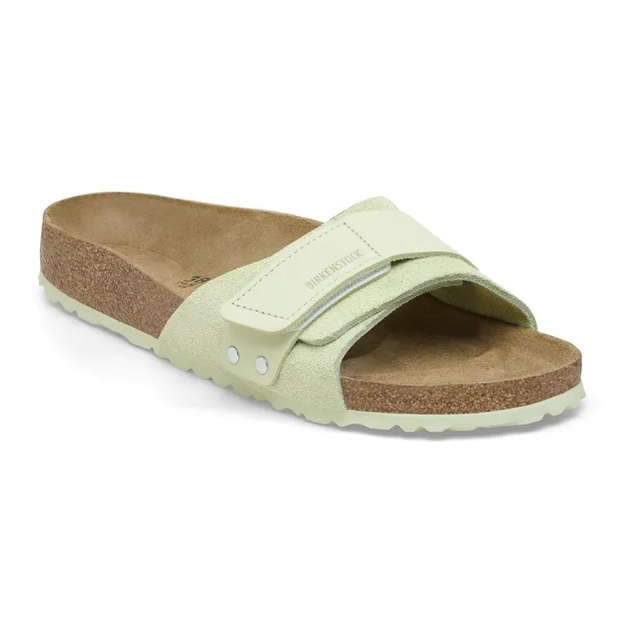 Women Birkenstock OneStrap Oita Faded Lime