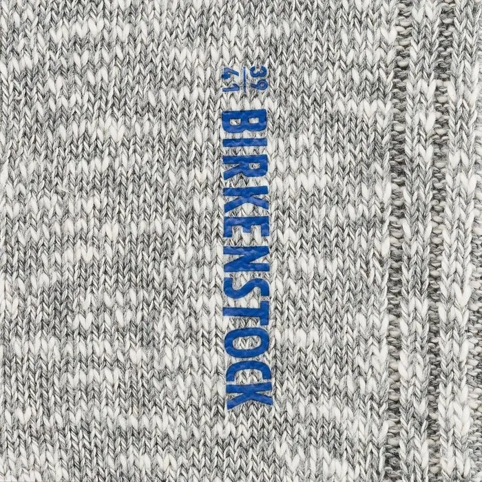 Women Birkenstock Socks Cotton Slub Graywhite
