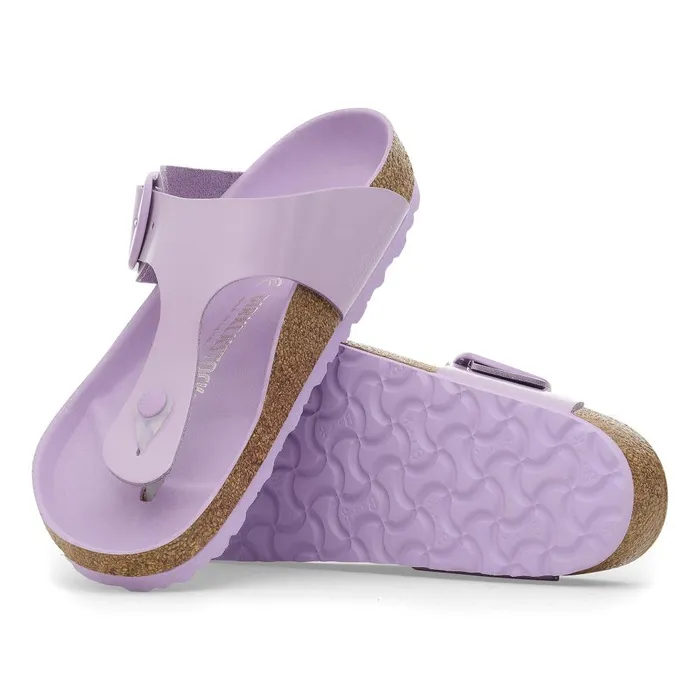 Women Birkenstock Thong Gizeh Big Buckle Highshine Crocus