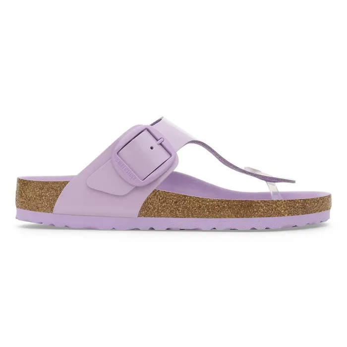 Women Birkenstock Thong Gizeh Big Buckle Highshine Crocus