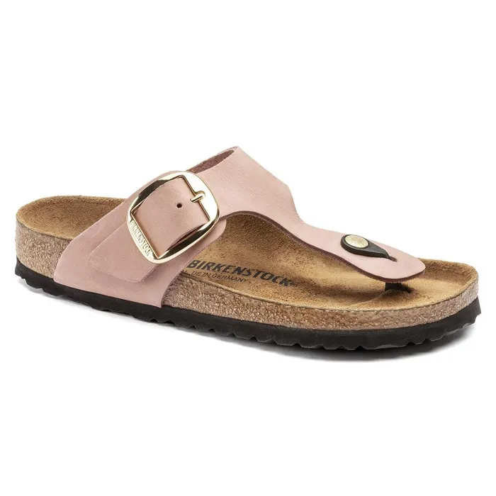 Women Birkenstock Thong Gizeh Big Buckle Old Rose