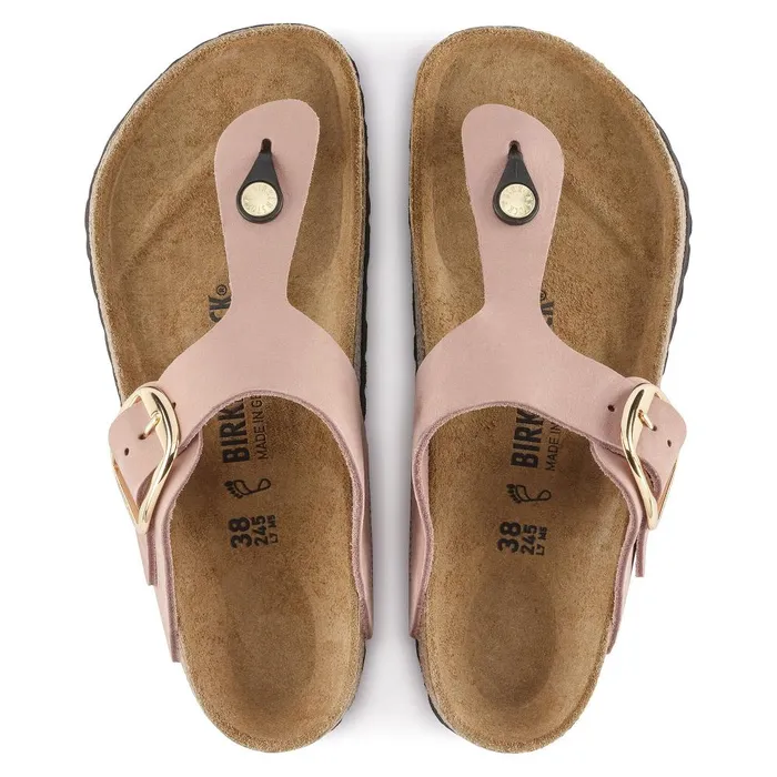Women Birkenstock Thong Gizeh Big Buckle Old Rose