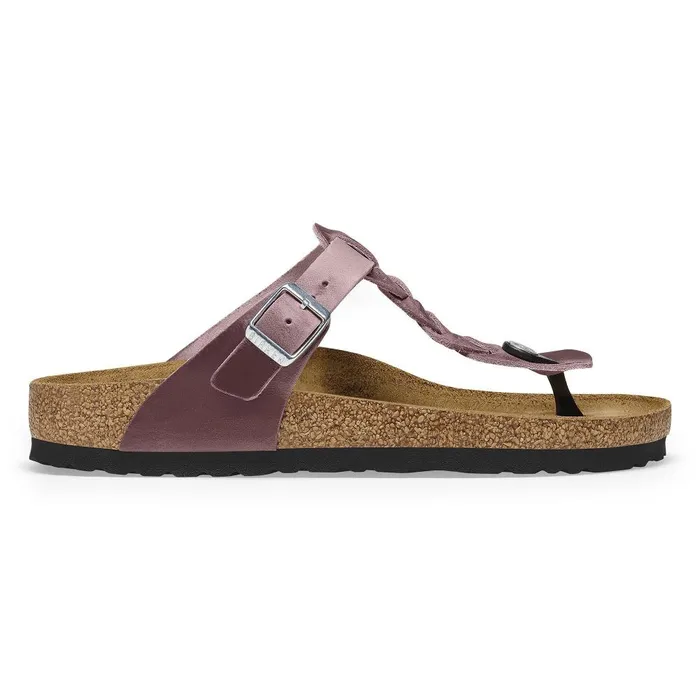 Women Birkenstock Thong Gizeh Braided Lavender