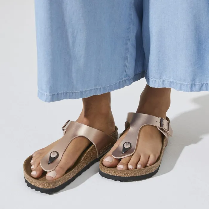 Women Birkenstock Thong Gizeh Copper