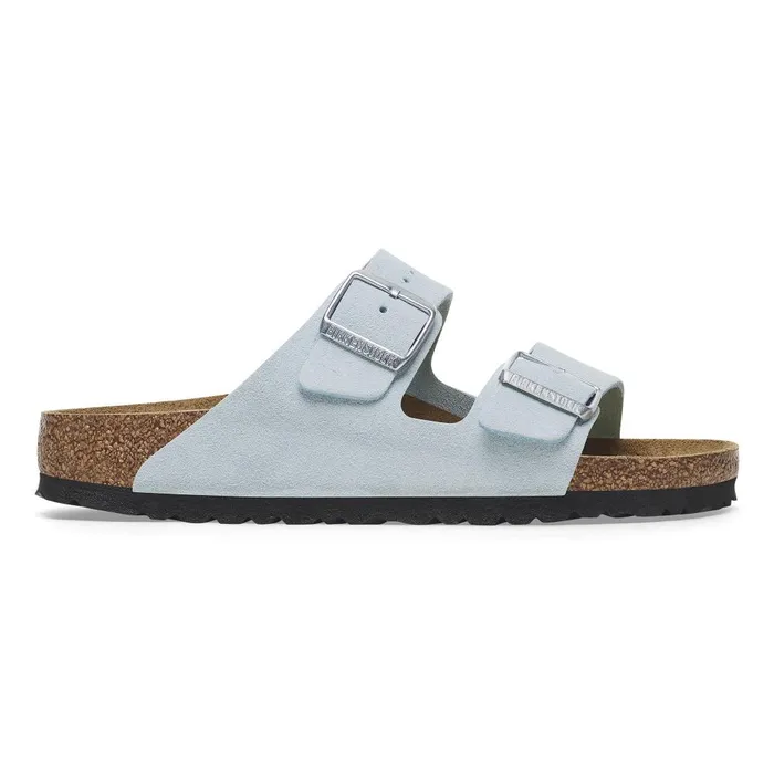 Women Birkenstock TwoStrap Arizona Baby Blue