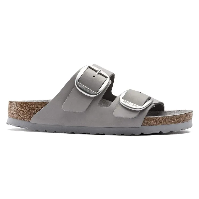 Women Birkenstock TwoStrap Arizona Big Buckle Dove Gray
