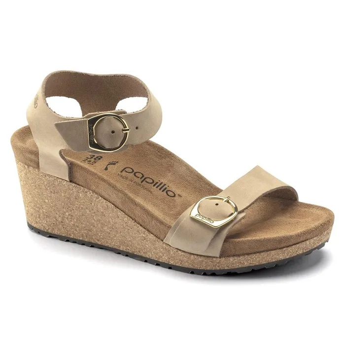 Women Birkenstock TwoStrap Soley Sandcastle