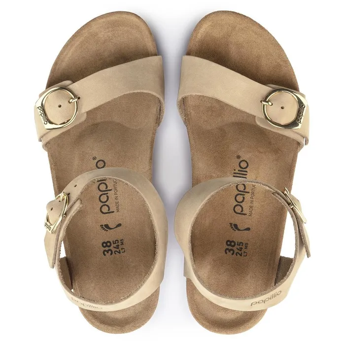 Women Birkenstock TwoStrap Soley Sandcastle
