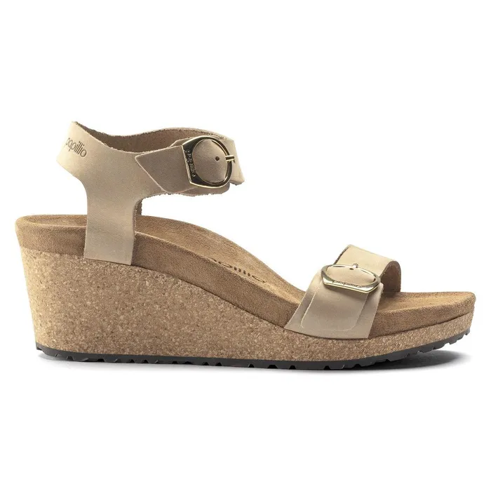 Women Birkenstock TwoStrap Soley Sandcastle