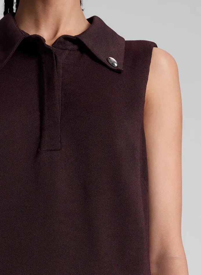 Women Blaine Sleeveless Top Chocolate Plum ALC Tops