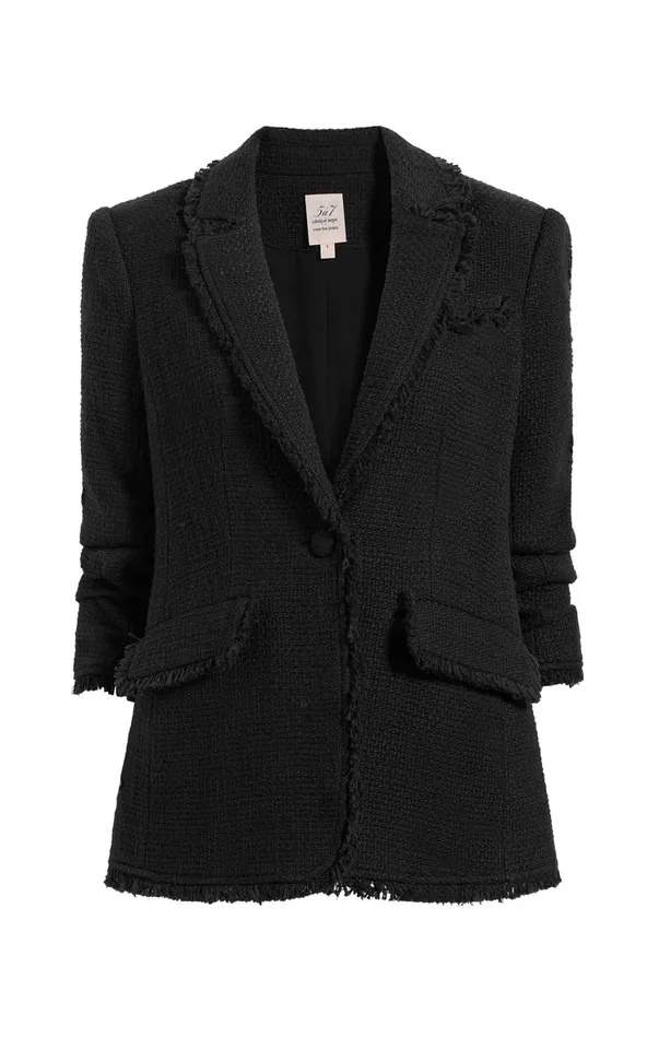 Women Blazers Cinq Sept Boucle Khloe Blazer Black