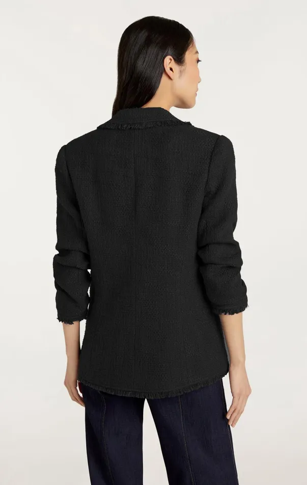 Women Blazers Cinq Sept Boucle Khloe Blazer Black