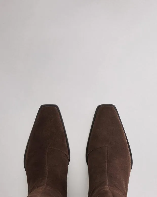 Women Boots Rag and Bone Joni KneeHigh Boot Dark Espresso Suede