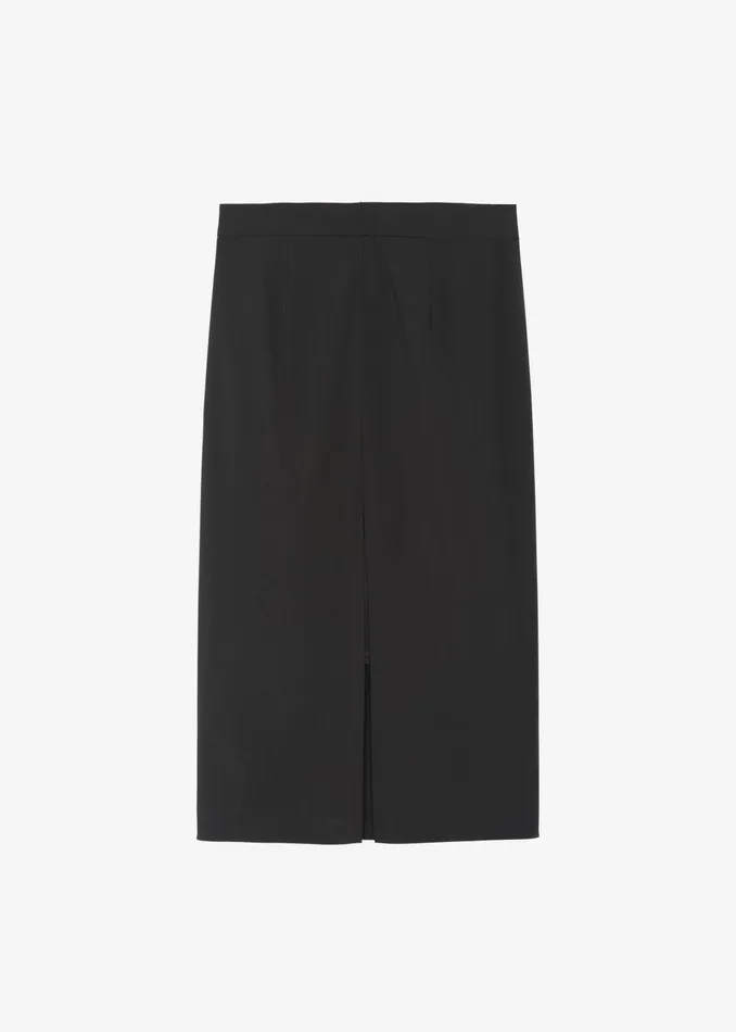 Women Brooklyn Midi Skirt 8211 Charcoal The Frankie Shop Bottoms