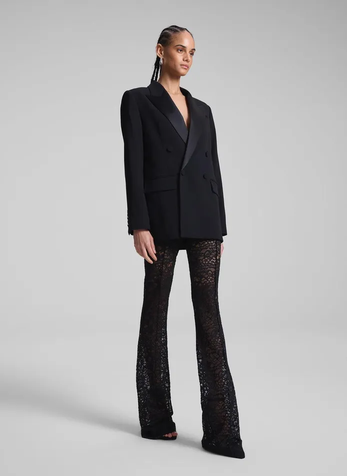 Women Calla Oversized Tailored Tux Jacket Blackblack ALC Jackets and Coats