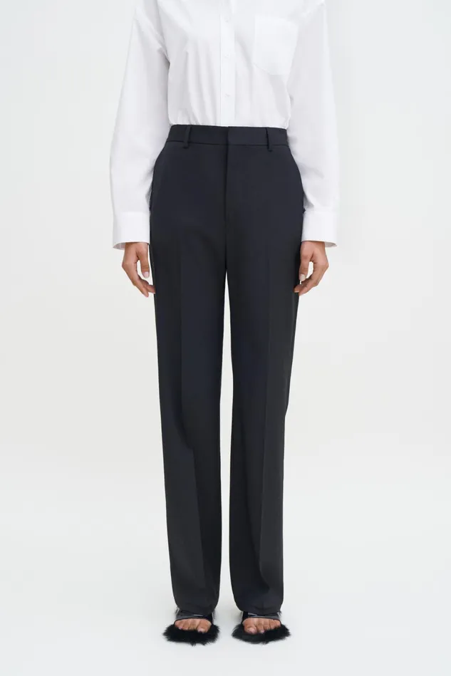 Women Cara Cool Wool Trouser Black Filippa K Trousers