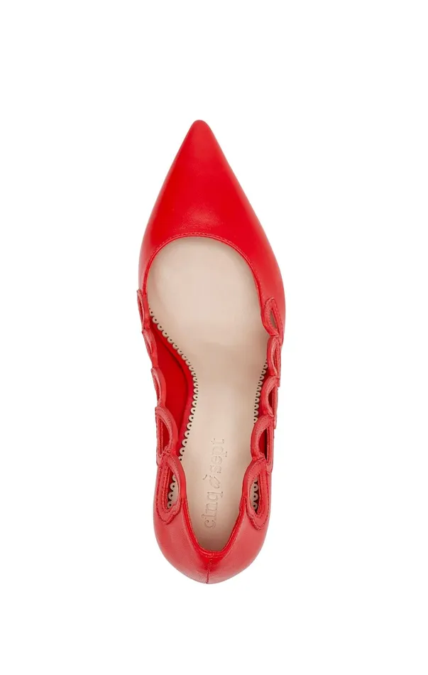 Women Cinq Sept Margot Pump Cardinal