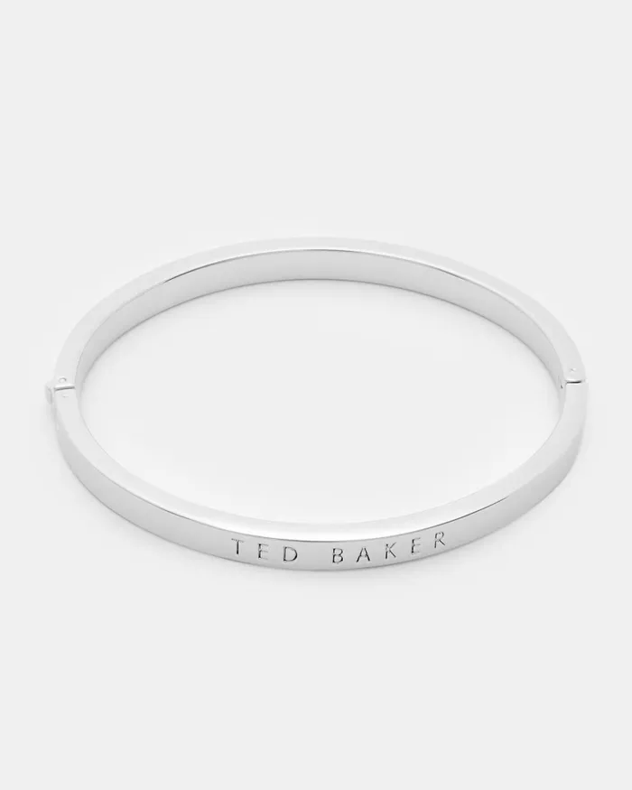 Women CLEMINA 8211 Hinged Bangle Silver Colour Ted Baker Jewellery Women CLEMINA 8211 Hinged Bangle Silver Colour Ted Baker Jewellery