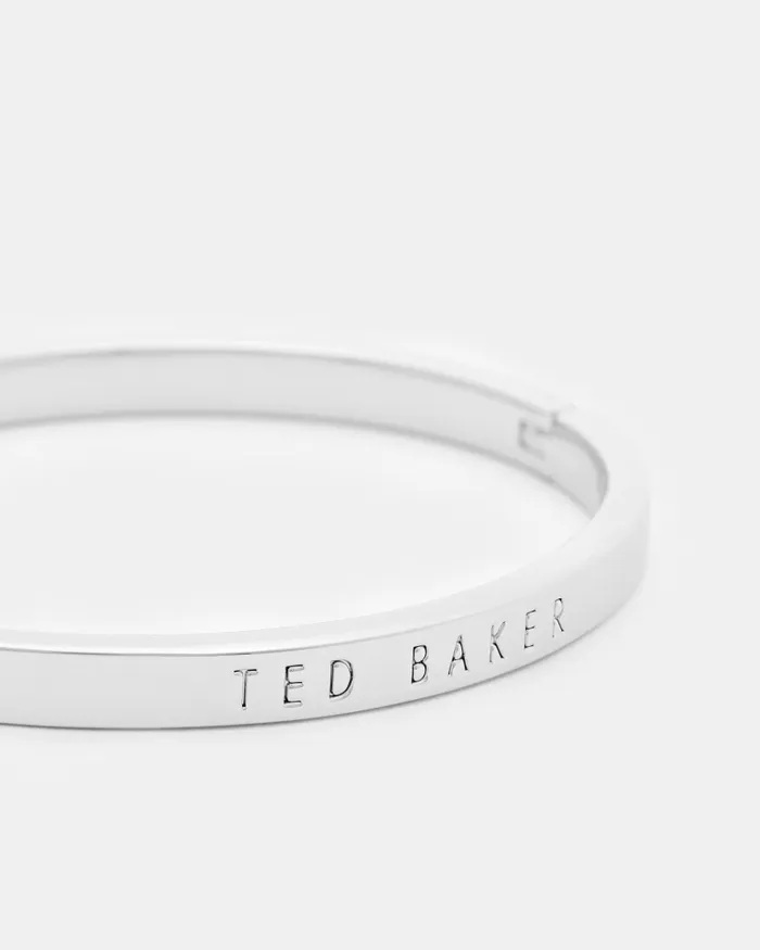 Women CLEMINA 8211 Hinged Bangle Silver Colour Ted Baker Jewellery Women CLEMINA 8211 Hinged Bangle Silver Colour Ted Baker Jewellery