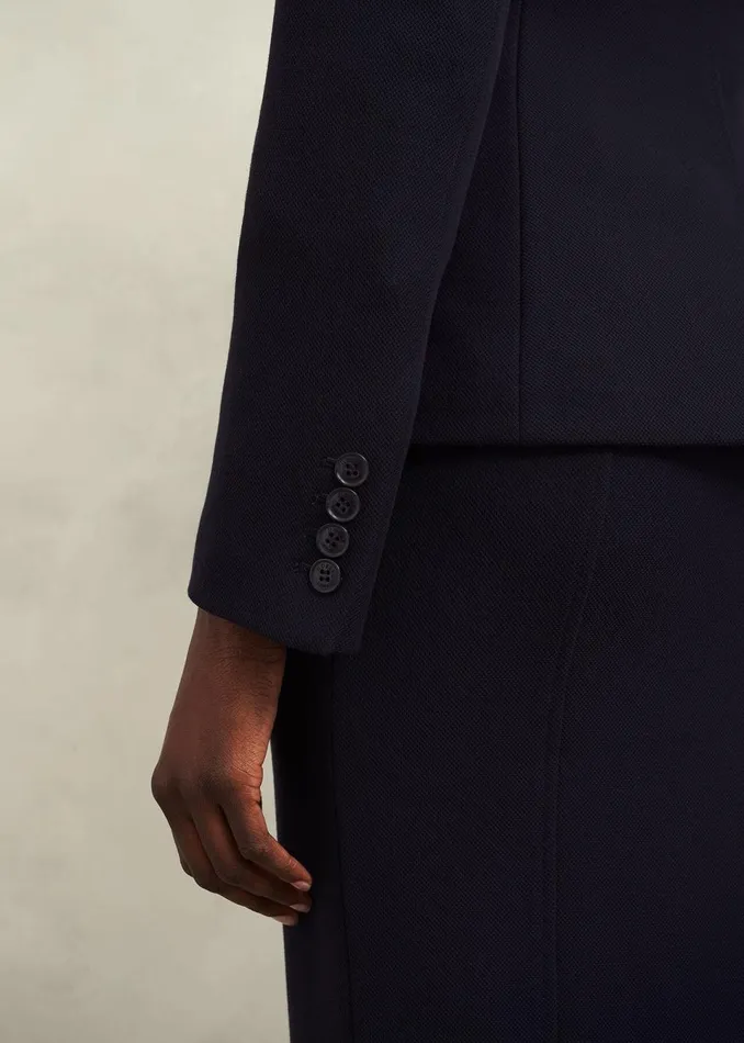 Women Coats and Jackets Hobbs Petite Aly Jacket Navy