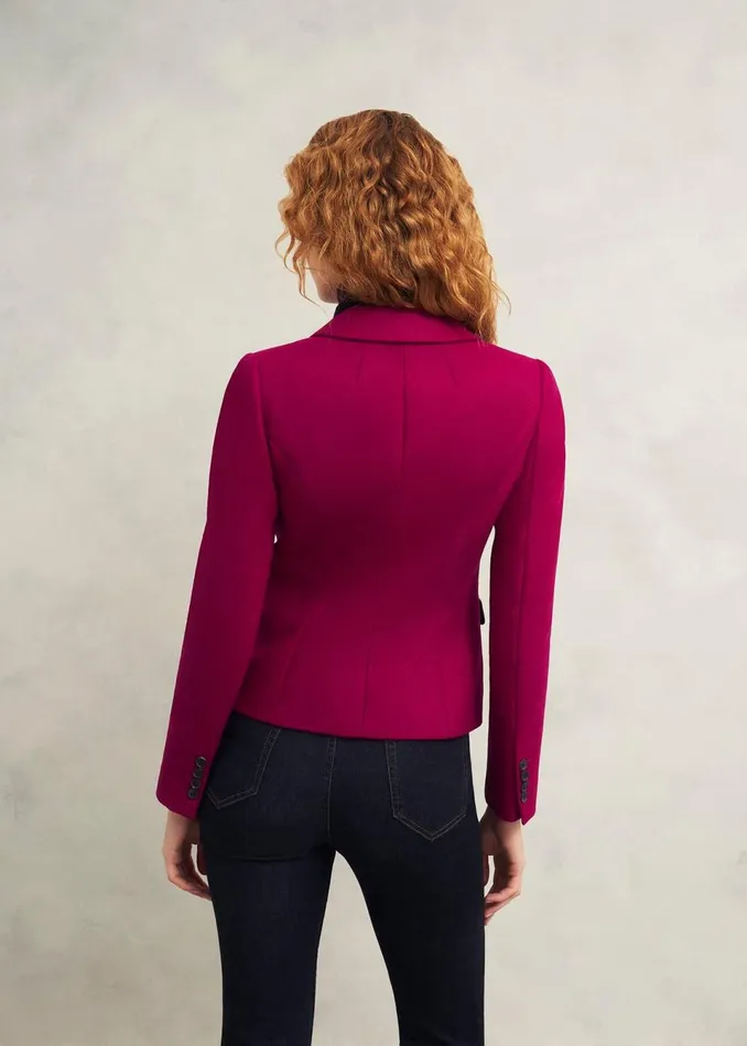Women Coats and Jackets Hobbs Petite Hackness Jacket Pink
