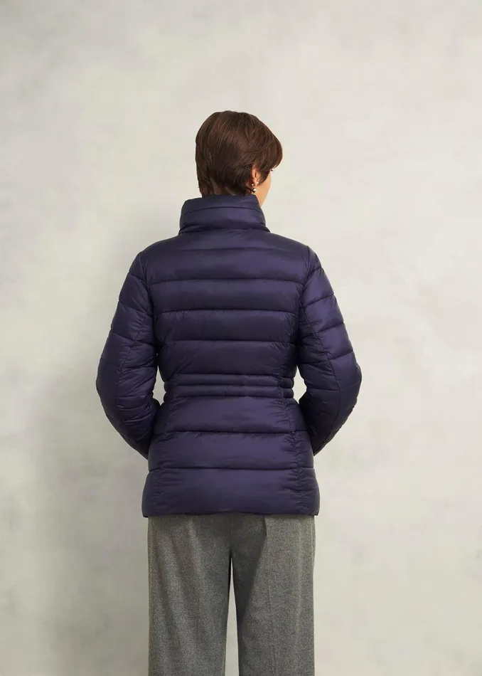 Women Coats and Jackets Hobbs Tonicha Puffer Navy