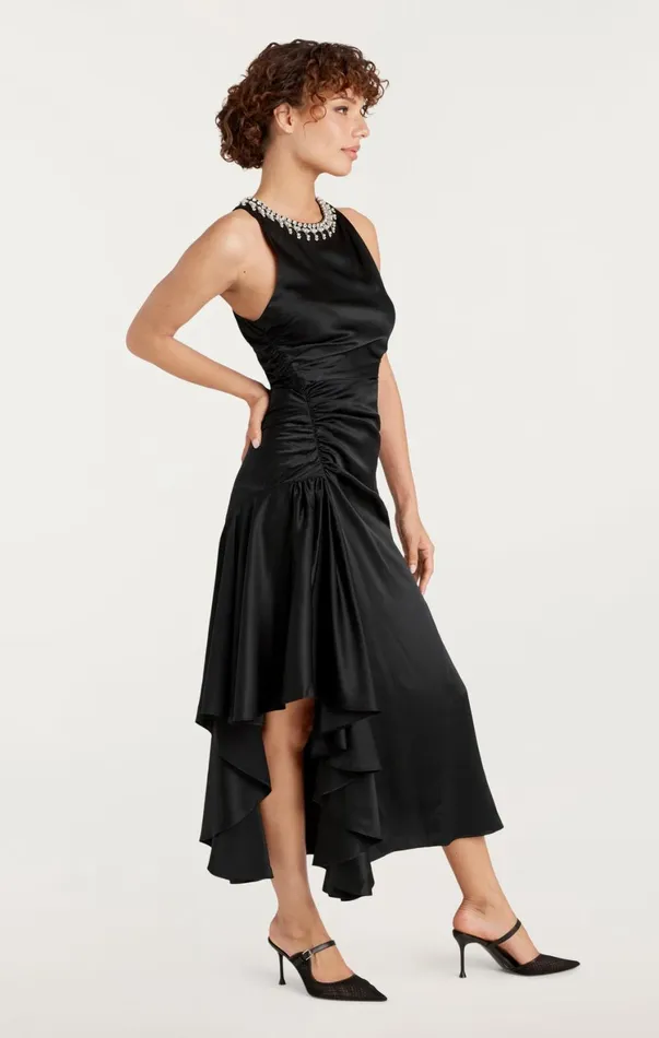 Women Cocktail and Evening Cinq Sept Georgie Dress Black