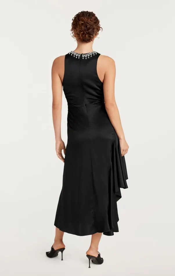 Women Cocktail and Evening Cinq Sept Georgie Dress Black