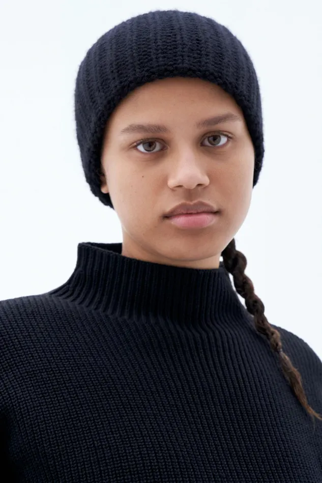Women Corinne Hat Black Filippa K Hats and Scarves