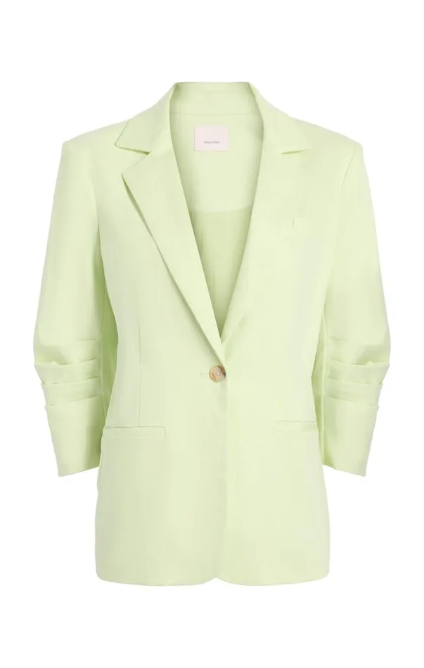 Women Denim Cinq Sept Denim Khloe Blazer Pistachio
