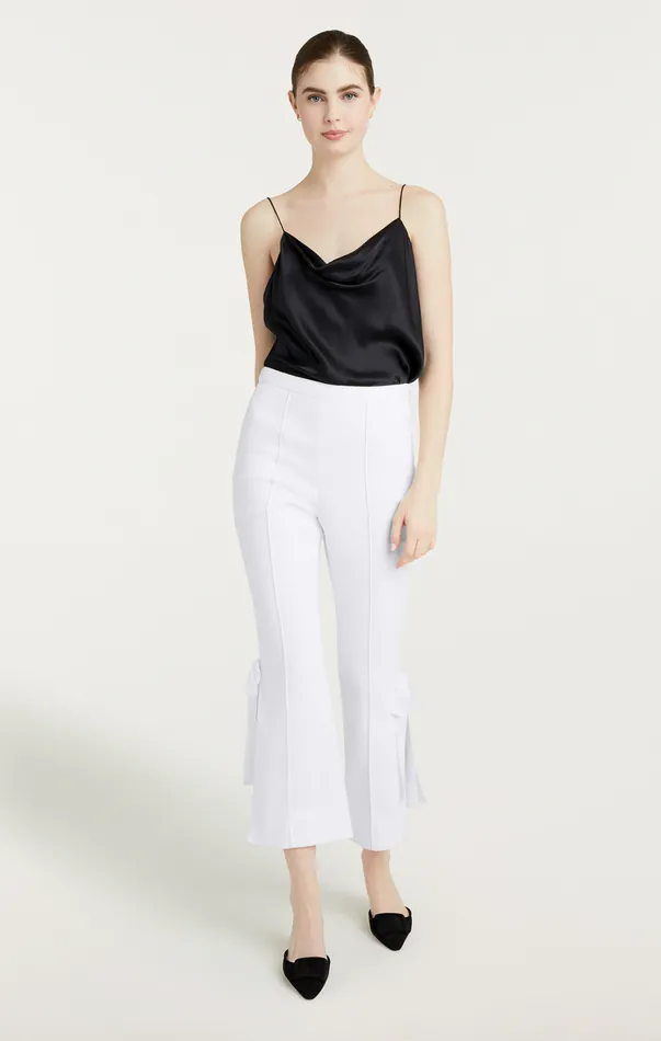 Women Denim Cinq Sept Denim Lou Pant White