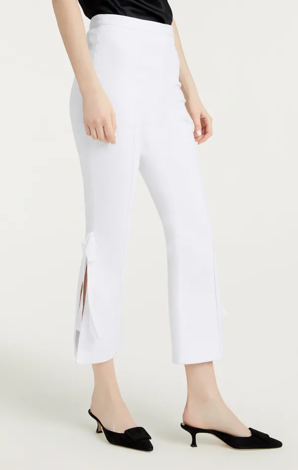 Women Denim Cinq Sept Denim Lou Pant White