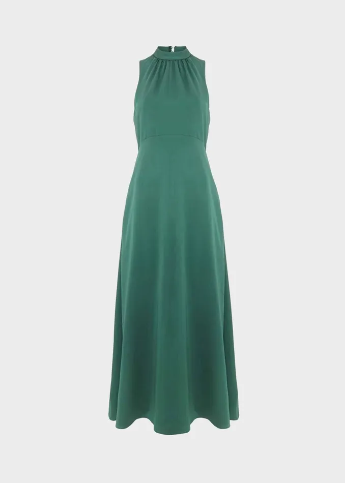 Women Dresses and Jumpsuits Hobbs Fairhaven Dress Foliage Green