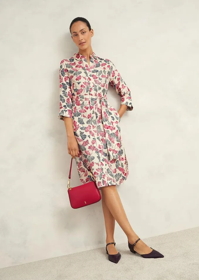 Women Dresses and Jumpsuits Hobbs Francis Dress Cream Multi