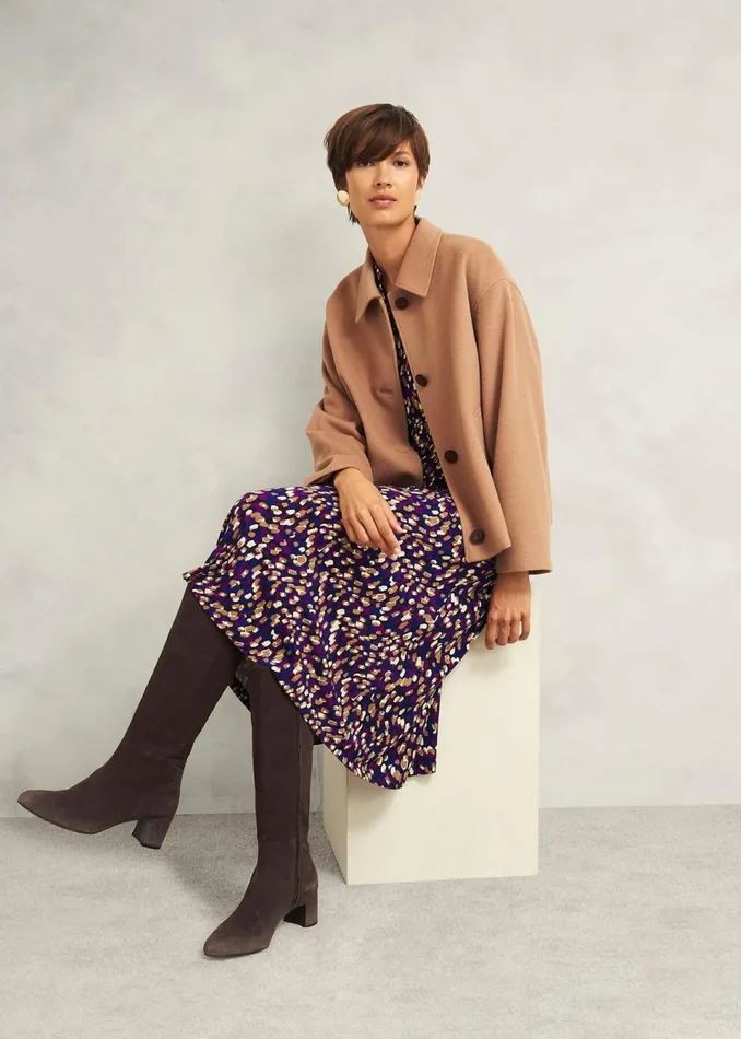 Women Dresses and Jumpsuits Hobbs Harlie Jersey Dress Multi