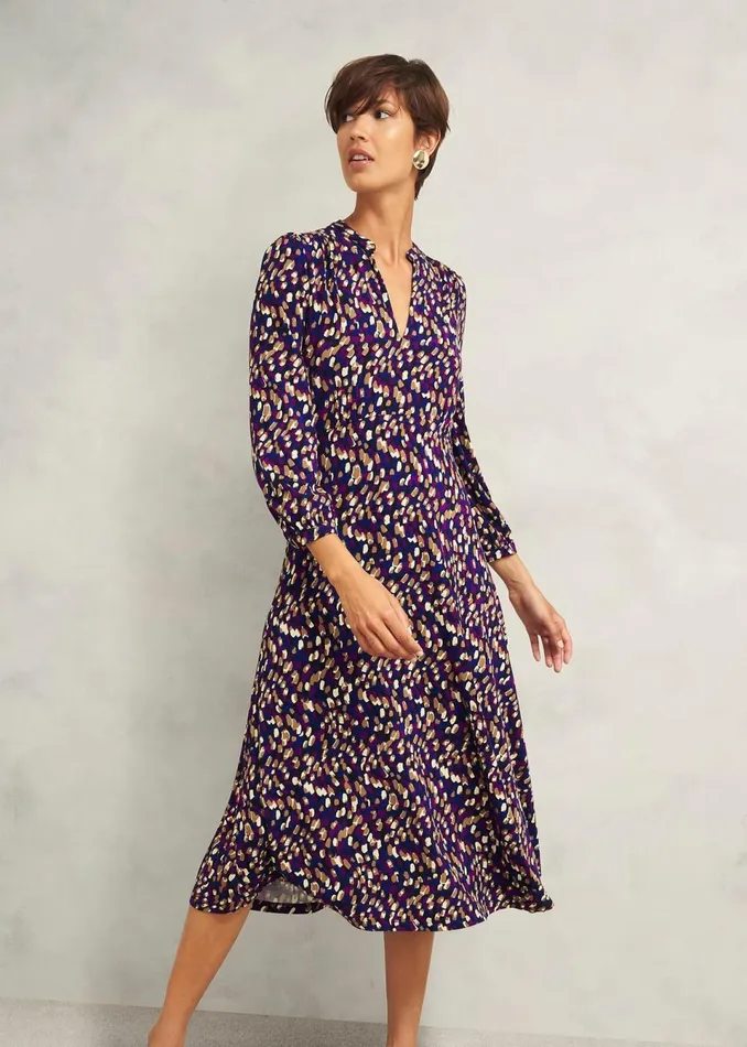 Women Dresses and Jumpsuits Hobbs Harlie Jersey Dress Multi