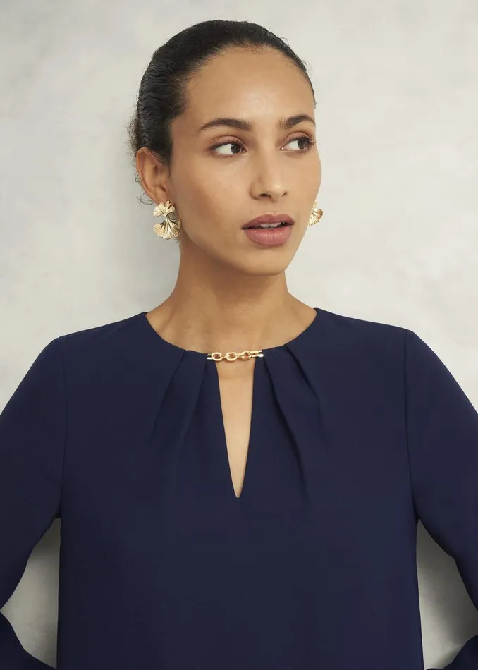 Women Dresses and Jumpsuits Hobbs Helena Dress Midnight
