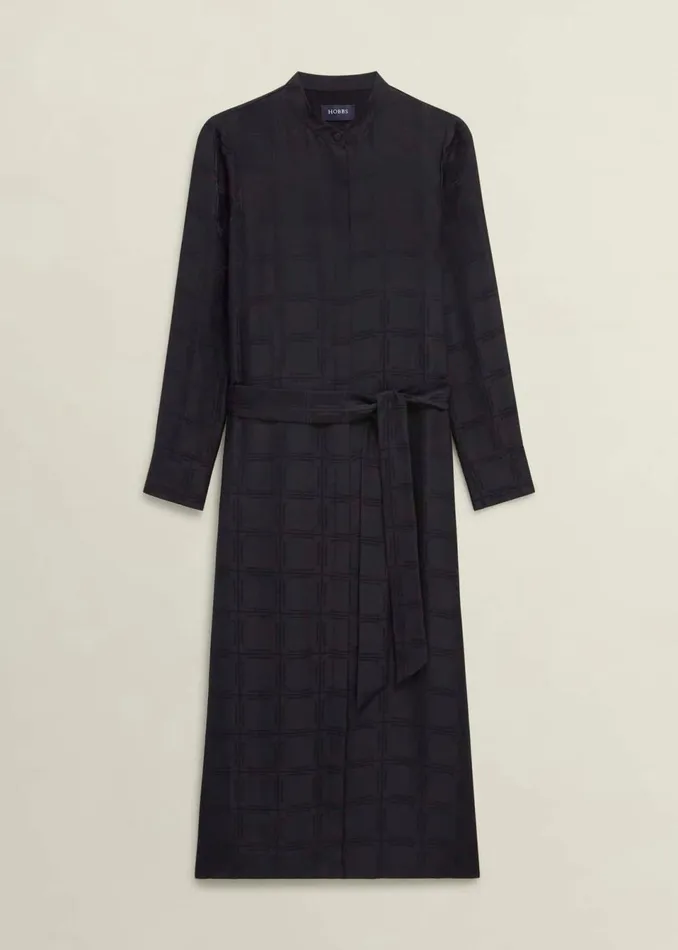 Women Dresses and Jumpsuits Hobbs Sloane Silk Dress Black