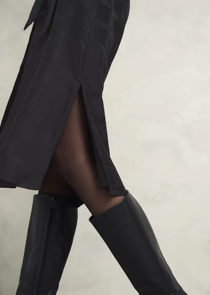 Women Dresses and Jumpsuits Hobbs Sloane Silk Dress Black