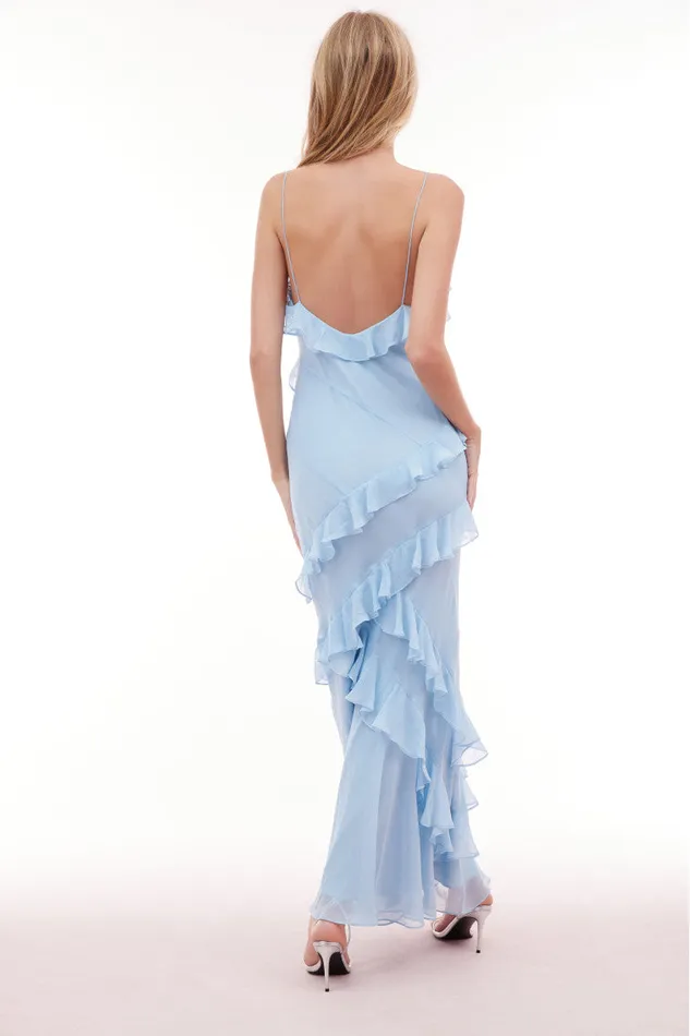 Women Dresses LoveShackFancy Rialto Dress Aqua Mist