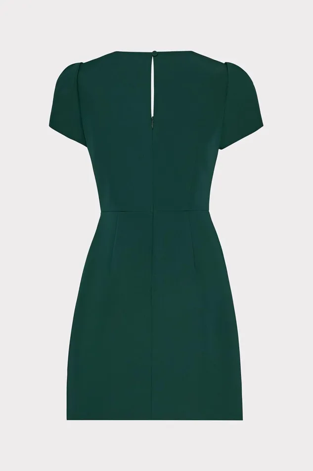 Women Dresses Milly Cady Atalie Dress Hunter Green