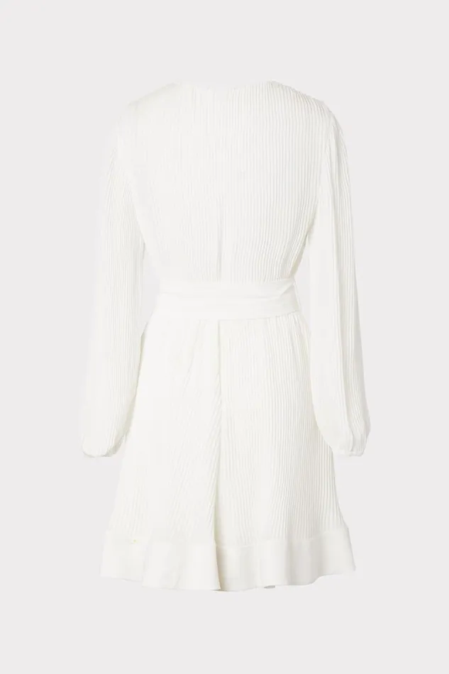 Women Dresses Milly Liv Pleated Dress White