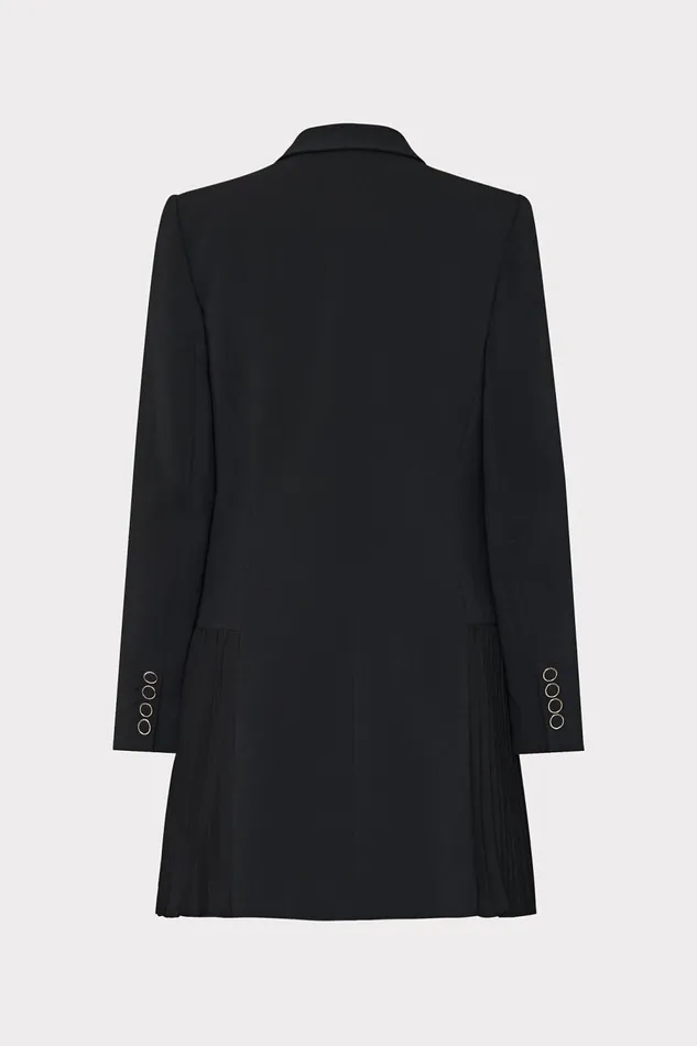 Women Dresses Milly Noora Pleated Blazer Dress Black