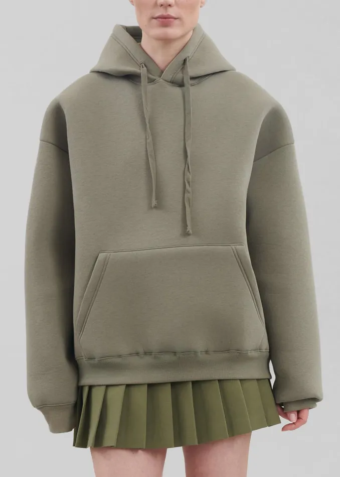 Women Easton Oversized Hoodie 8211 Khaki The Frankie Shop Tops