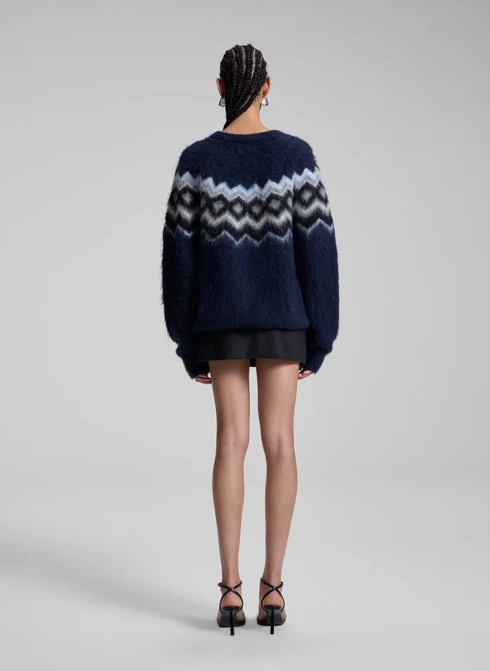 Women Edie Mini Tux Skirt Charcoalblack ALC Skirts