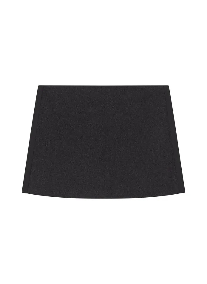 Women Edie Mini Tux Skirt Charcoalblack ALC Skirts