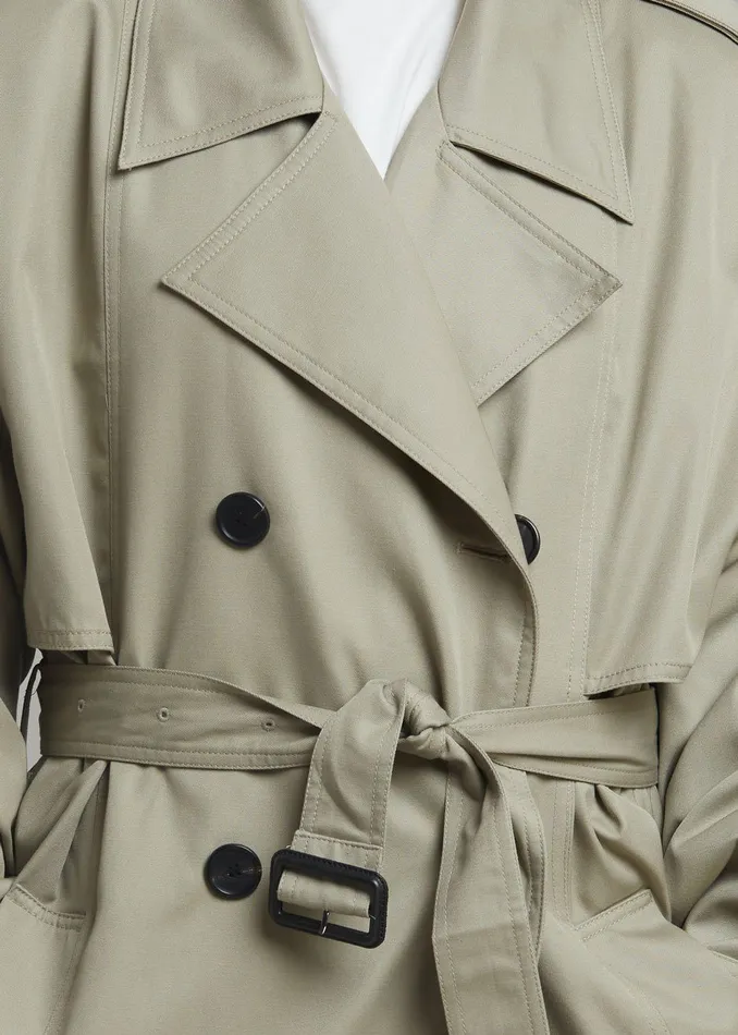 Women Eugene Trench Coat 8211 Pale Khaki The Frankie Shop Outerwear
