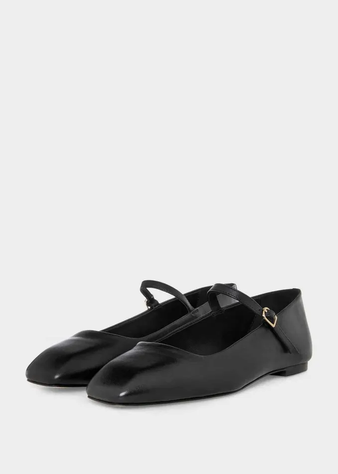 Women Flats Hobbs Chrissy Mary Jane Black