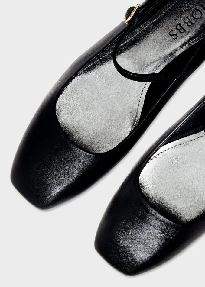 Women Flats Hobbs Chrissy Mary Jane Black