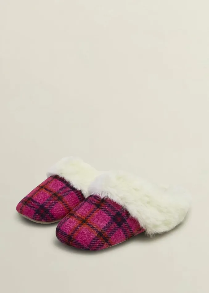 Women Flats Hobbs Dominica Slippers Pink Multi